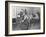 Officers Relaxing in an Unidentified Police Station, C.1913-14-William Davis Hassler-Framed Photographic Print