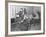 Officers Relaxing in an Unidentified Police Station, C.1913-14-William Davis Hassler-Framed Photographic Print