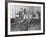 Officers Relaxing in an Unidentified Police Station, C.1913-14-William Davis Hassler-Framed Photographic Print