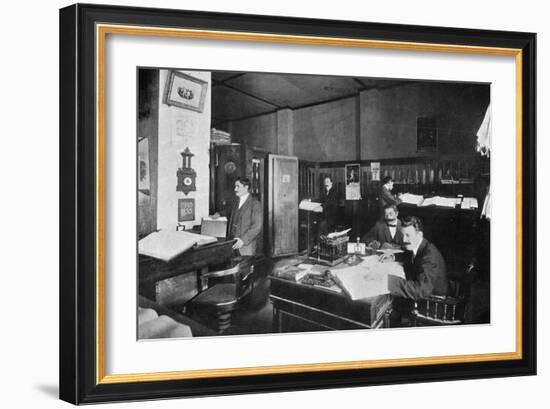Offices of Perez and Sanjurio, Importers and Exporters, Asuncion, Paraguay, 1911-null-Framed Photographic Print
