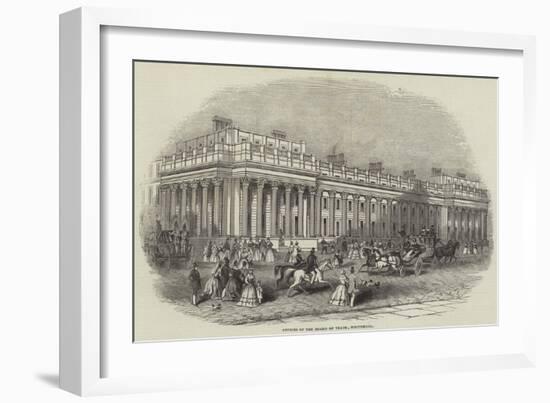 Offices of the Board of Trade, Whitehall-null-Framed Giclee Print
