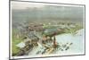 Official Birdseye View World's Columbian Exposition, Chicago 1893-Vintage Lavoie-Mounted Giclee Print