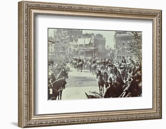 Official Opening of the Blackwall Tunnel, Poplar, London, 1897-null-Framed Photographic Print