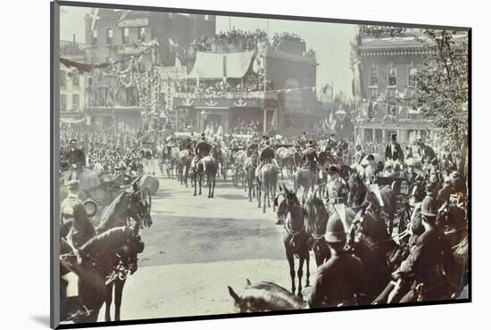 Official Opening of the Blackwall Tunnel, Poplar, London, 1897-null-Mounted Photographic Print