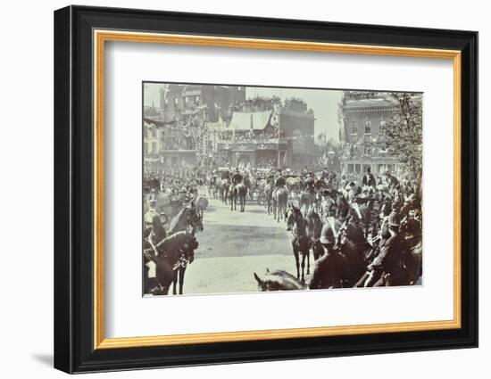 Official Opening of the Blackwall Tunnel, Poplar, London, 1897-null-Framed Photographic Print