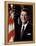 Official Portrait of President Reagan Taken on February 7 1981. Po-Usp-Reagan_Na-12-0060M-null-Framed Stretched Canvas