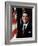 Official Portrait of President Reagan Taken on February 7 1981. Po-Usp-Reagan_Na-12-0060M-null-Framed Photo