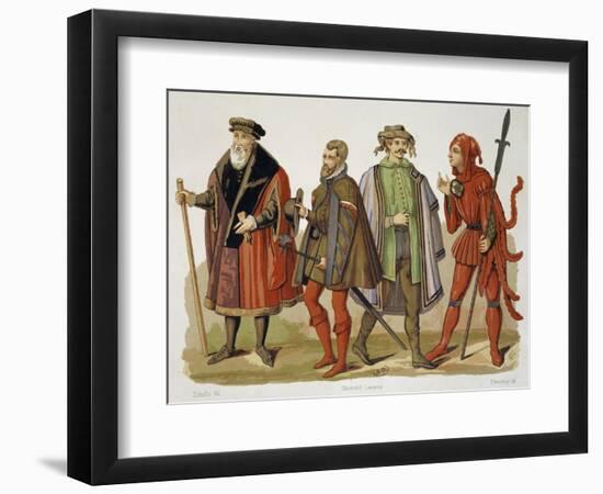 Official Robes of Lord Mayor of Cologne-null-Framed Giclee Print