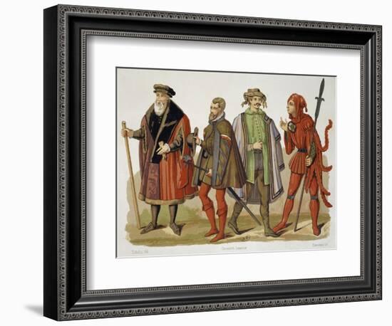 Official Robes of Lord Mayor of Cologne-null-Framed Giclee Print