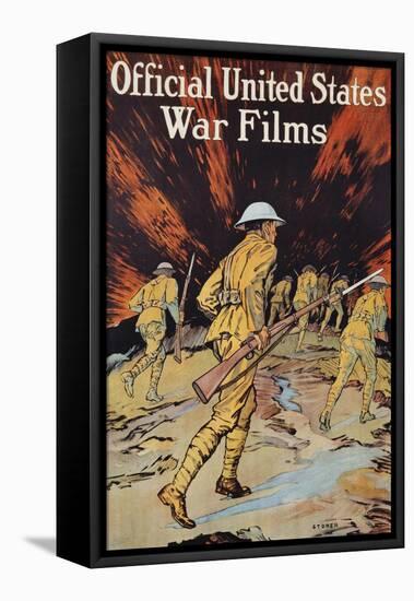 Official United States War Films Poster-null-Framed Premier Image Canvas