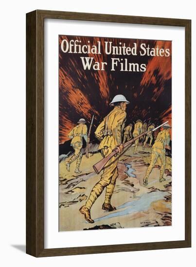 Official United States War Films Poster-null-Framed Giclee Print