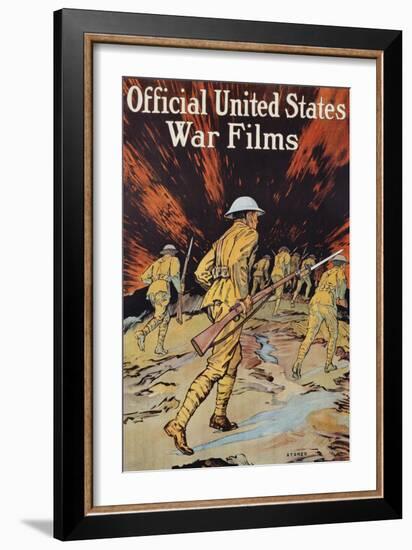 Official United States War Films Poster-null-Framed Giclee Print
