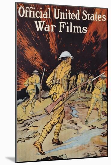 Official United States War Films Poster-null-Mounted Giclee Print