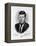 Official White House Portrait John Fitzgerald Kennedy 35th American President-null-Framed Premier Image Canvas