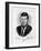 Official White House Portrait John Fitzgerald Kennedy 35th American President-null-Framed Photographic Print