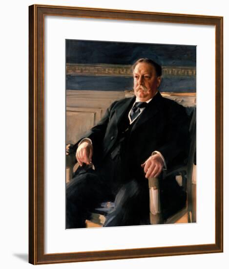 Official White House Portrait of William Howard Taft-Anders Zorn-Framed Premium Giclee Print