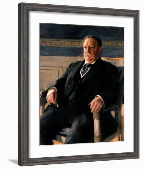 Official White House Portrait of William Howard Taft-Anders Zorn-Framed Premium Giclee Print