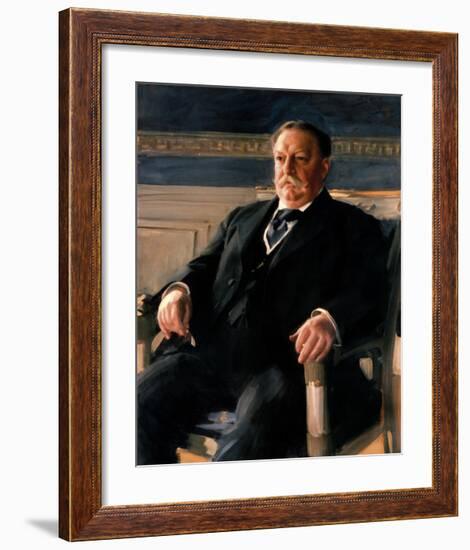 Official White House Portrait of William Howard Taft-Anders Zorn-Framed Premium Giclee Print