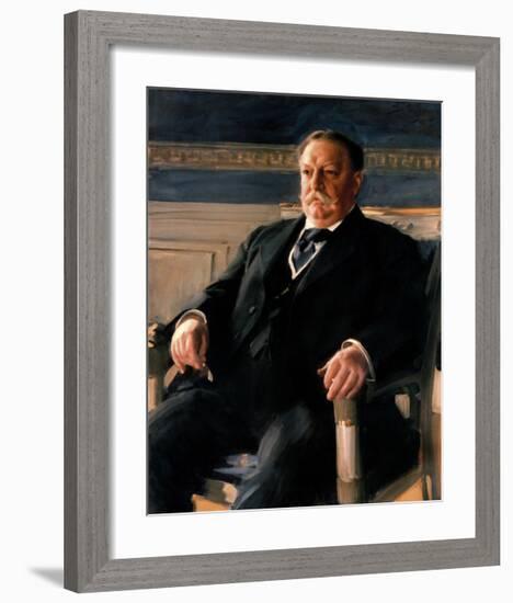 Official White House Portrait of William Howard Taft-Anders Zorn-Framed Premium Giclee Print