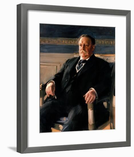 Official White House Portrait of William Howard Taft-Anders Zorn-Framed Premium Giclee Print