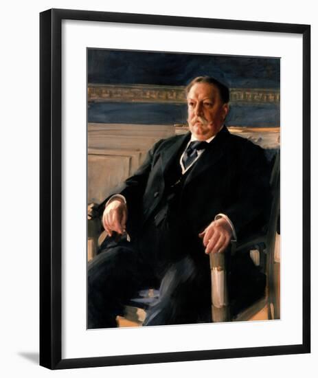 Official White House Portrait of William Howard Taft-Anders Zorn-Framed Premium Giclee Print