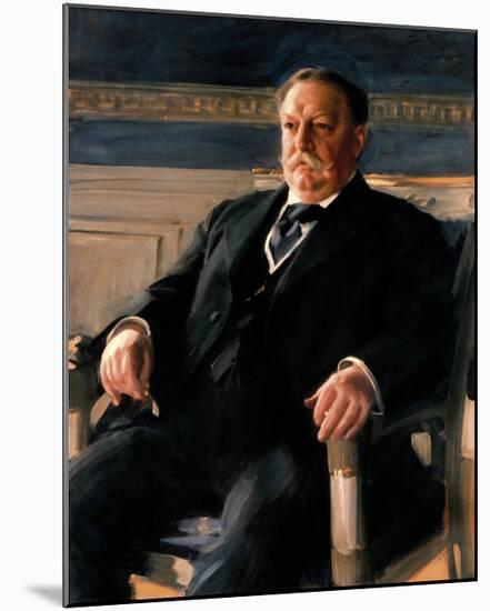 Official White House Portrait of William Howard Taft-Anders Zorn-Mounted Premium Giclee Print