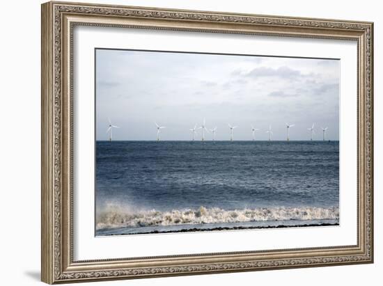 Offshore Wind Farm-Victor De Schwanberg-Framed Photographic Print