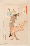 Dragonfly and a Pumpkin Blossom-Ogata Gekko-Giclee Print