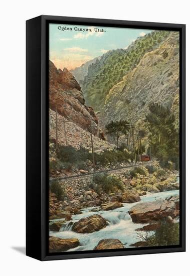 Ogden Canyon, Utah-null-Framed Stretched Canvas