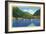 Ogden, Utah - Odgen Canyon, Scenic View of Sailboats on Pine View Lake, c.1938-Lantern Press-Framed Art Print