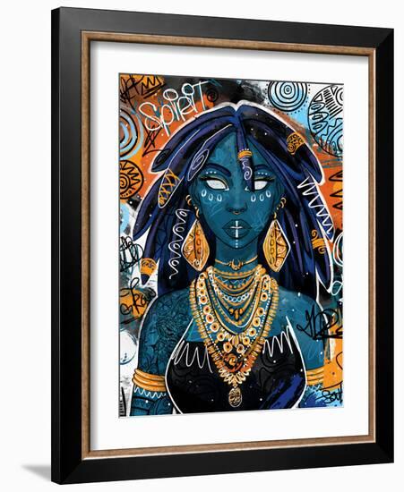 Ogechi-Justin Copeland-Framed Art Print