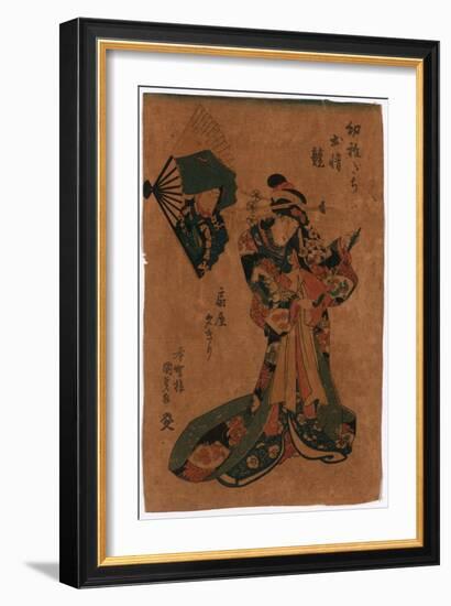 Ogiya Yugiri-Utagawa Toyokuni-Framed Giclee Print