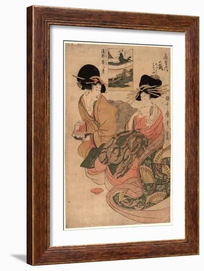 Ogiyauchi Tsukasa-Kitagawa Utamaro-Framed Giclee Print