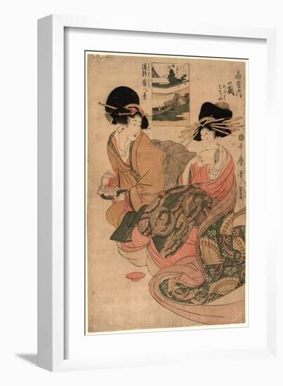 Ogiyauchi Tsukasa-Kitagawa Utamaro-Framed Giclee Print