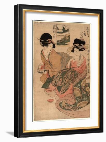 Ogiyauchi Tsukasa-Kitagawa Utamaro-Framed Giclee Print