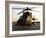 OH-58D Kiowa During Sunset-Stocktrek Images-Framed Photographic Print