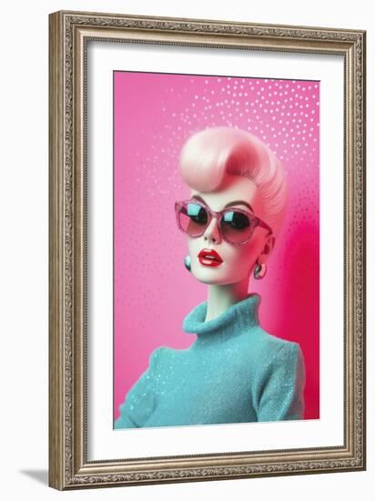 Oh Barbie No 2-Treechild-Framed Giclee Print