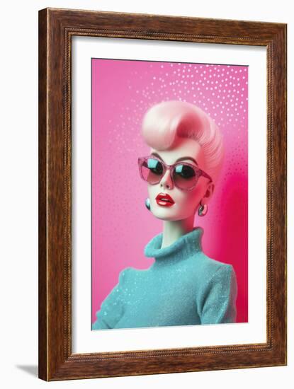 Oh Barbie No 2-Treechild-Framed Giclee Print
