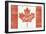 Oh Canada Flag-Sue Schlabach-Framed Art Print