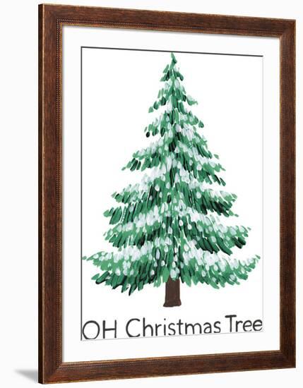 Oh Christmas Tree-Kristine Hegre-Framed Giclee Print