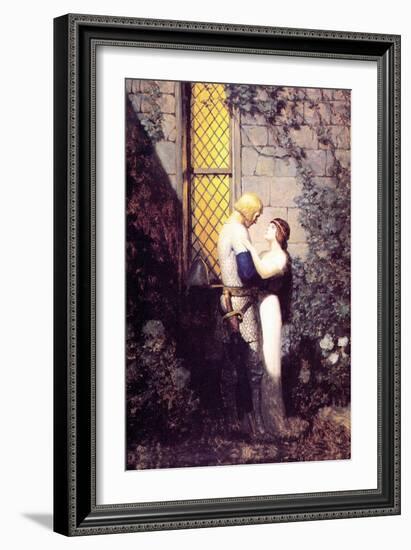 Oh, Gentle Knight-Newell Convers Wyeth-Framed Art Print