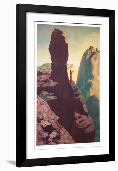 Oh Great Spirit Send Me a Vision-Shannon Stirnweis-Framed Collectable Print