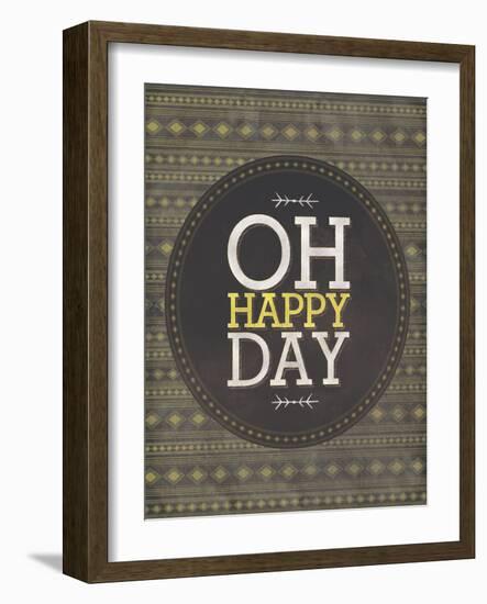 Oh Happy Day-Ashley Sta Teresa-Framed Art Print