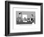 "Oh, Herb. Not another open letter to Miley Cyrus." - New Yorker Cartoon-J.C. Duffy-Framed Premium Giclee Print