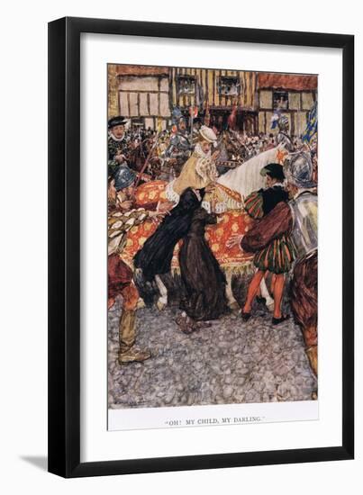 'Oh! My Child, My Darling', 1923-Arthur C. Michael-Framed Giclee Print