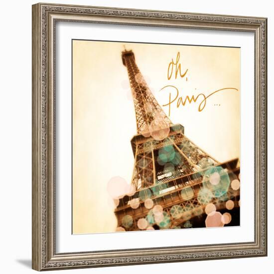 Oh Paris-Emily Navas-Framed Art Print