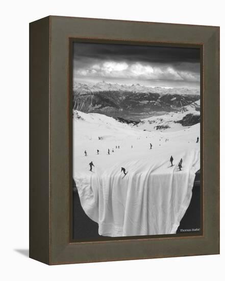 Oh Sheet!-Thomas Barbey-Framed Premier Image Canvas