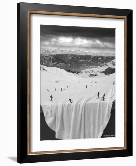 Oh Sheet!-Thomas Barbey-Framed Giclee Print