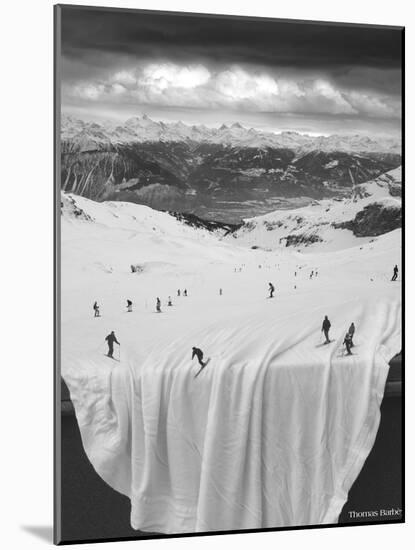 Oh Sheet!-Thomas Barbey-Mounted Giclee Print