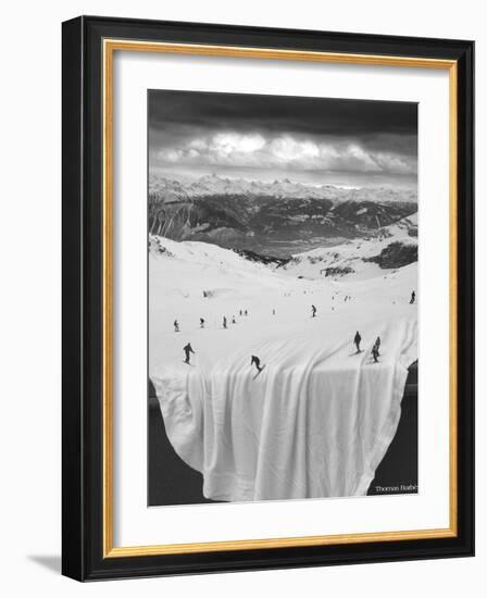 Oh Sheet!-Thomas Barbey-Framed Giclee Print